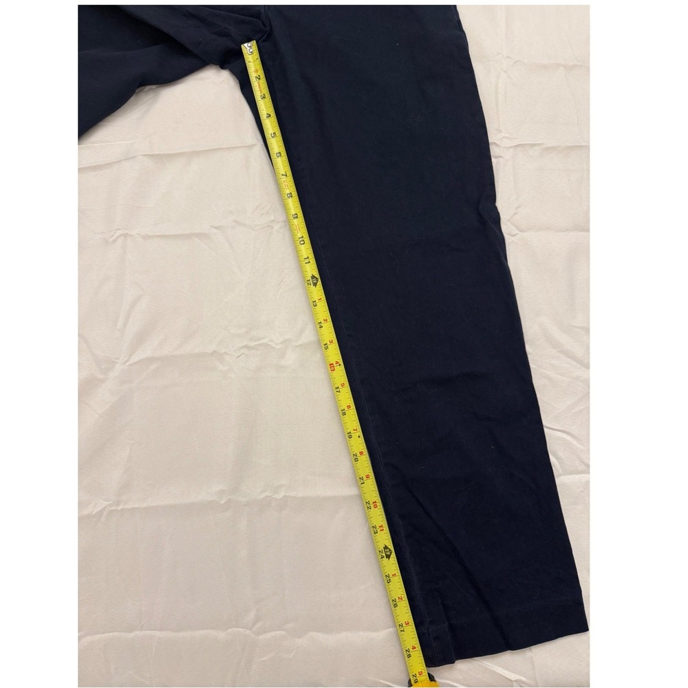 J.Crew Mens Bedford Chino Pants Size 30x30 Blue Navy Casual Preppy Office Work - Picture 8 of 9